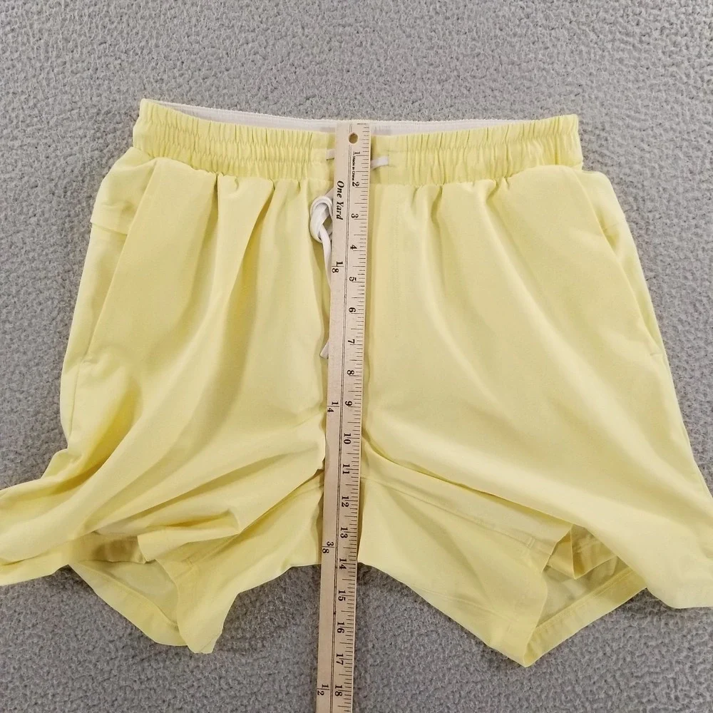 Lululemon Swim Shorts Mens Medium Yellow Pool Shorts 7